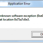 Runtime error unknown exception ошибка chia