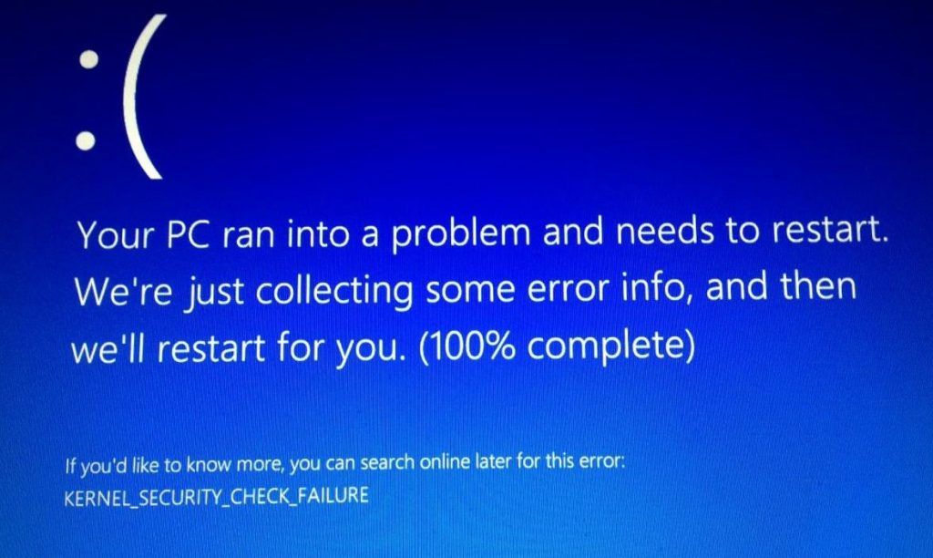 Fix KERNEL_SECURITY_CHECK_FAILURE Error - Microsoft Watch