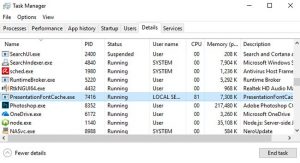 windows presentation font cache high cpu