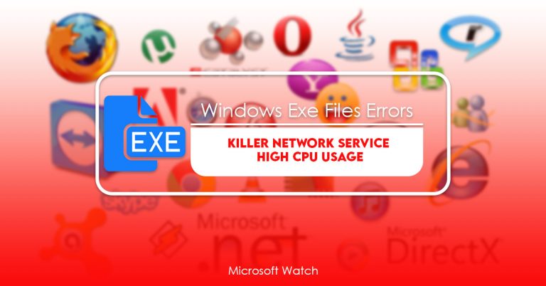 Killer Network Service High Cpu Usage Fixed Microsoft Watch 9150